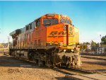 BNSF ES44DC Locomotive wrecked